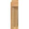 Ekena Millwork Traditional Block Rough Sawn Outlooker, Western Red Cedar, 8"W x 24"D x 28"H OUT08X24X28TRA05RWR - alternate 3